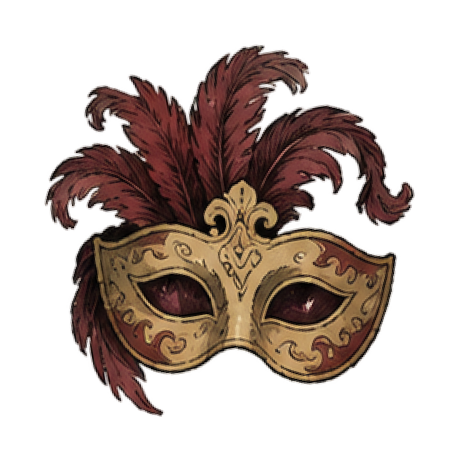 Venetian carnival mask